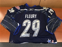 Marc-Andre Fleury - Signed & Game Used Team Lidstrom (Pittsburgh Penguins) 2011 NHL All-Star Game Jersey (January 30th, 2011)